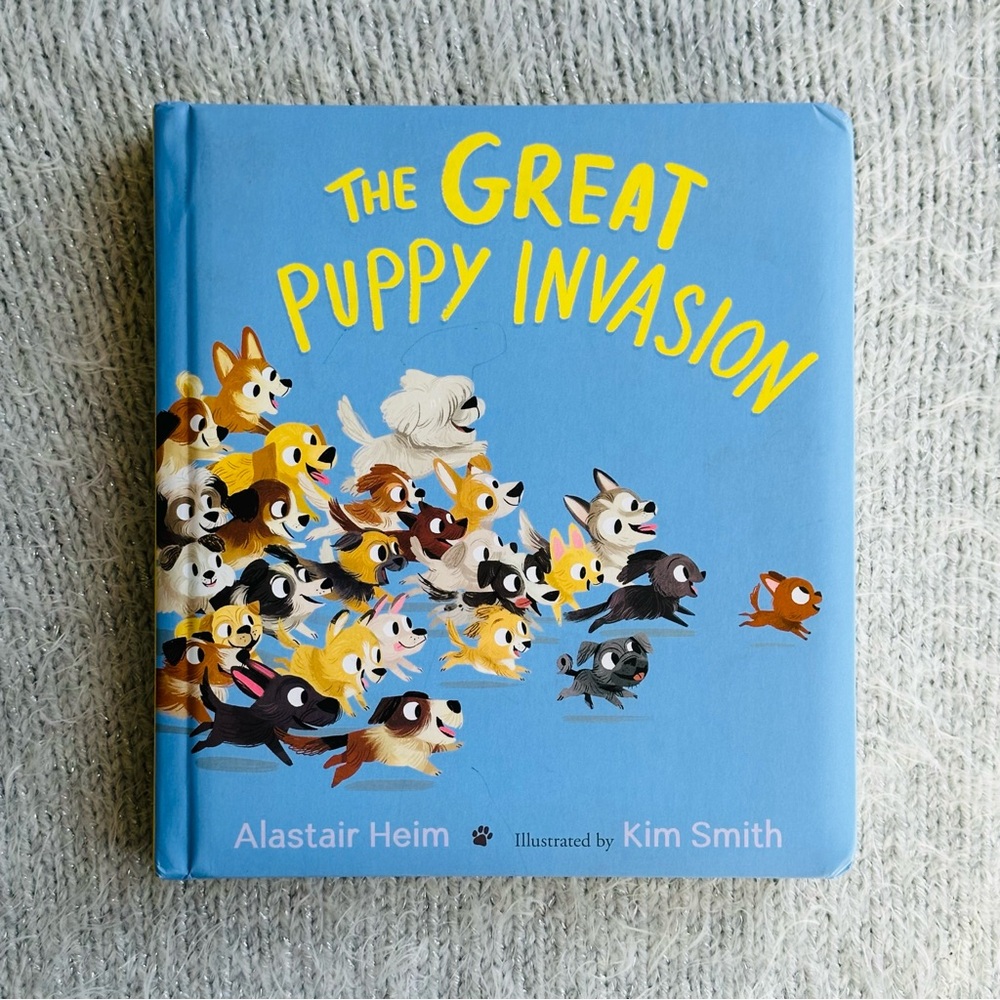 The Great Puppy Invasion 🐶🐶🐶 Baby Board Book